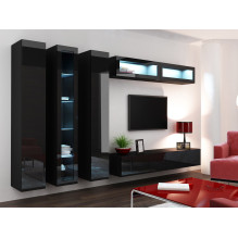 Cama Glass-case VIGO '180' 180 / 40 / 30 black / black gloss Cama Glass-case VIGO '180' 180 / 40 / 30 black / black gloss