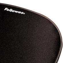 Fellowes CRYSTAL pelės ir riešo kilimėlis gelinis, juodas