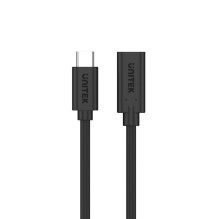 UNITEK C14086BK-1.5M USB kabelis USB 3.2 Gen 2 (3.1 Gen 2) USB C, juodas UNITEK C14086BK-1.5M USB kabelis USB 3.2 Gen 2 (3.1 Gen 2) USB C, juodas