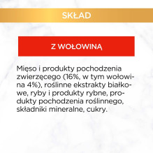 GOURMET Gold Sauce Delight jautienos skonio šlapias kačių ėdalas - 85 g GOURMET Gold Sauce Delight jautienos skonio šlapias kačių ėdalas - 85 g
