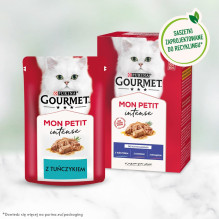 GOURMET Mon Petit Fish Mix - šlapias kačių ėdalas - 6 x 50 g