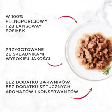 GOURMET Mon Petit Fish Mix - šlapias kačių ėdalas - 6 x 50 g