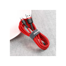 Baseus Cafule USB kabelis USB 2.0 0,5 m USB A USB C raudonas