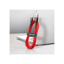 Baseus Cafule USB kabelis USB 2.0 0,5 m USB A USB C raudonas