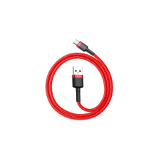 Baseus Cafule USB kabelis USB 2.0 0,5 m USB A USB C raudonas