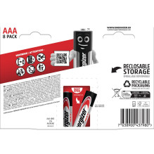 ENERGIZER MAX AAA LR03 / 8 ECO BATERIJOS