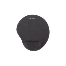 Natec MARMOT gel mouse pad black Natec MARMOT gel mouse pad black