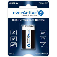 Alkaline battery 6LR61 9V (R9*) everActive Pro Alkaline battery 6LR61 9V (R9*) everActive Pro