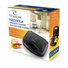 TITANUM TKT005K sumuštinių keptuvė 700 W juoda TITANUM TKT005K sumuštinių keptuvė 700 W juoda