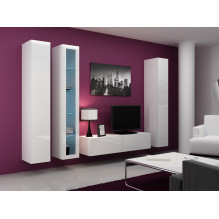 Cama Glass-case VIGO '180' 180 / 40 / 30 white / white gloss Cama Glass-case VIGO '180' 180 / 40 / 30 white / white gloss