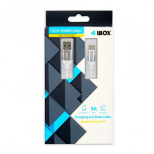 iBox IKUMTCWQC USB kabelis USB 2.0 1,5 m USB A USB C baltas iBox IKUMTCWQC USB kabelis USB 2.0 1,5 m USB A USB C baltas