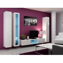 Cama Glass-case VIGO '180' 180 / 40 / 30 white / white gloss Cama Glass-case VIGO '180' 180 / 40 / 30 white / white gloss