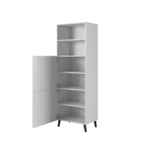Cabinet ABETO 60x40x176.5 cm white / gloss white Cabinet ABETO 60x40x176.5 cm white / gloss white