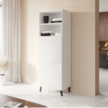 Cabinet ABETO 60x40x176.5 cm white / gloss white Cabinet ABETO 60x40x176.5 cm white / gloss white