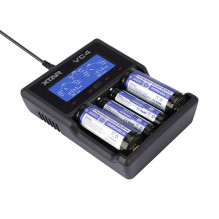 XTAR VC4 buitinė baterija USB XTAR VC4 buitinė baterija USB