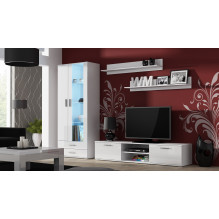 Cama display cabinet SOHO S6 2D2S white / white gloss Cama display cabinet SOHO S6 2D2S white / white gloss