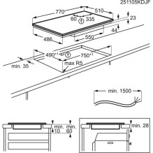 Hob ELECTROLUX EIS82550I