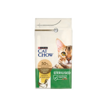 Purina CAT CHOW STERILISED cats dry food 1.5 kg Adult Chicken Purina CAT CHOW STERILISED cats dry food 1.5 kg Adult Chicken
