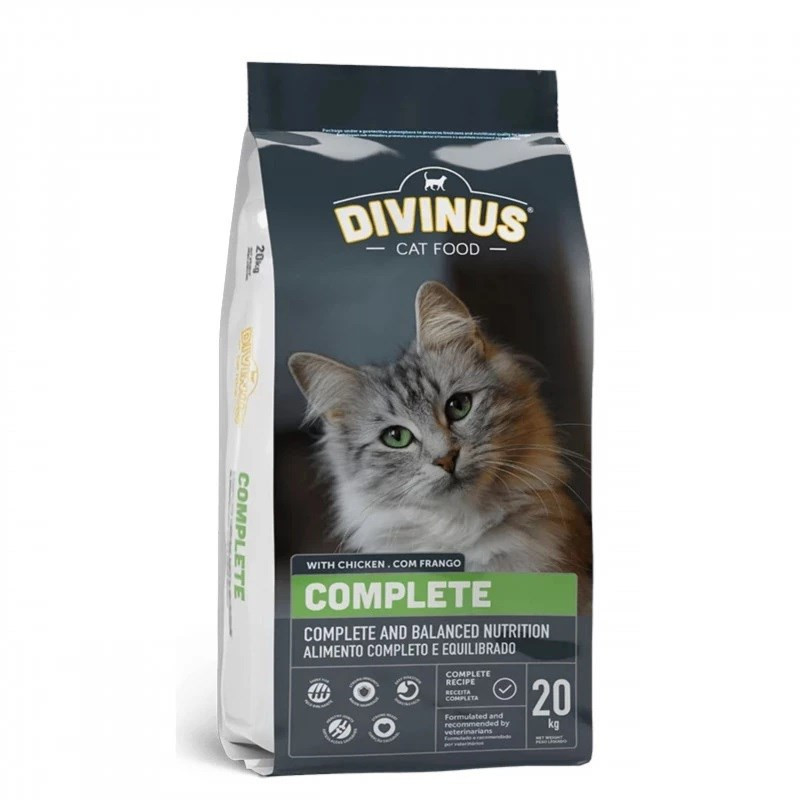 DIVINUS Cat Complete - sausas kačių ėdalas - 20 kg