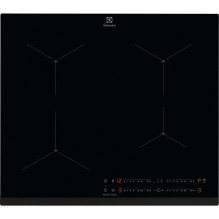 „Electrolux EIS62443“ juoda įmontuojama indukcinė kaitlentė, 60 cm, 4 zonos