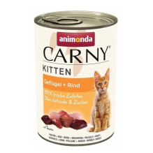 ANIMONDA Carny Kitten jautiena su paukštiena - šlapias kačių ėdalas - 400 g