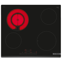 Bosch PKF631FP3E kaitlentė, juoda, įmontuojama, 60 cm, keraminė, 4 zonos