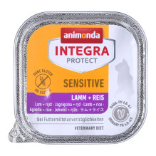 ANIMONDA Integra Protect Sensitive Lamb su ryžiais - šlapias kačių ėdalas - 100 g