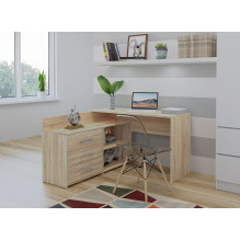 Topeshop DANY SONOMA KPL kompiuterio stalas, ąžuolo spalvos