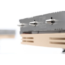 Noctua NH-L12S kompiuterio aušinimo komponentas Procesoriaus aušintuvas 12 cm smėlio spalvos, nikelio spalvos