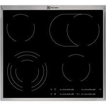 „Electrolux EHF46547XK“ juoda, įmontuojama, keraminė, 4 zona(-os),
