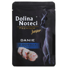 Dolina Noteci Premium menkių ir sardinių ėdalas kačiukams - 85 g