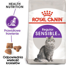 ROYAL CANIN Sensible - sausas kačių ėdalas - 2 kg ROYAL CANIN Sensible - sausas kačių ėdalas - 2 kg