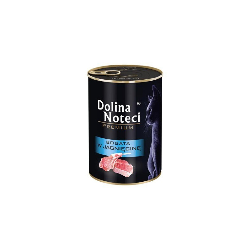 Dolina Noteci Premium - šlapias kačių ėdalas su ėriena - 400 g