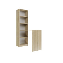 Topeshop R50 SON WITH A DESK computer desk Oak color