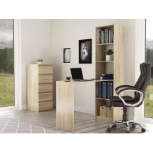 Topeshop R50 SON WITH A DESK computer desk Oak color