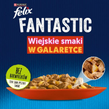 Felix Fantastic country skonis želė - Šlapias kačių maistas - 24 x 85 g
