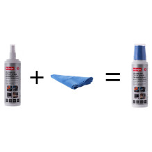 Activejet AOC-269 Liquid, Screen cleaning kit 2in1 250 ml, 20x20 cm, Screen cleaner, plastic cleaner and microfiber clea Activejet AOC-269 Liquid, Screen cleaning kit 2in1 250 ml, 20x20 cm, Screen cleaner, plastic cleaner and microfiber clea
