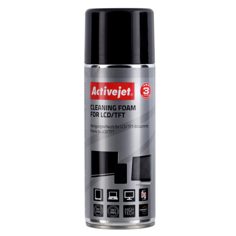 Activejet AOC-105 cleaning foam for LCD / TFT / plasma screens 400 ml