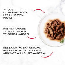 GOURMET Mon Petit Meat Mix - wet cat food - 6 x 50 g