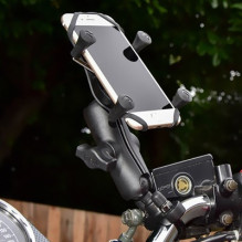 RAM Mounts X-Grip telefono laikiklis su U formos vairo pagrindu