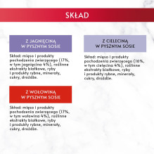 GOURMET Mon Petit Meat Mix - šlapias kačių ėdalas - 6 x 50 g GOURMET Mon Petit Meat Mix - šlapias kačių ėdalas - 6 x 50 g