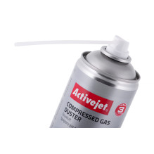 „Activejet AOC-200“ suslėgto oro purkštuvas (400 ml). Oro purkštuvas sunkiai pasiekiamoms vietoms valyti. „Activejet AOC-200“ suslėgto oro purkštuvas (400 ml). Oro purkštuvas sunkiai pasiekiamoms vietoms valyti.