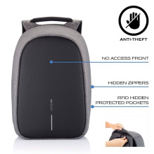 XD DESIGN ANTI-THEFT BACKPACK BOBBY HERO REGULAR GREY P / N: P705.292