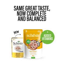 SCHESIR in jelly Tuna with chicken - wet cat food - 85 g