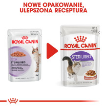 ROYAL CANIN FHN Sterilised in sauce - wet food for adult cats - 12x85g