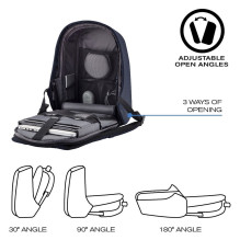 XD DESIGN APSIAUGOJANTI KUPRINĖ BOBBY HERO XL TAMSI MĖLYNA P/N: P705.715