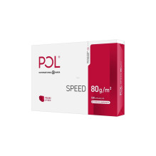 Paper copier office POLSPEED (A4 80g / m2 500 sheets paper white matte)