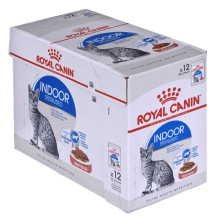 ROYAL CANIN Indoor Sterilized - Wet food for adult cats - Chunks in sauce 12x85 g ROYAL CANIN Indoor Sterilized - Wet food for adult cats - Chunks in sauce 12x85 g
