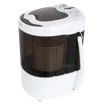 Camry Premium CR 8054 skalbimo mašina, pakraunama iš viršaus, 3 kg, ruda, balta