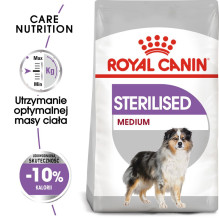 ROYAL CANIN CCN Medium Sterilised Adult - sausas šunų ėdalas - 12 kg ROYAL CANIN CCN Medium Sterilised Adult - sausas šunų ėdalas - 12 kg
